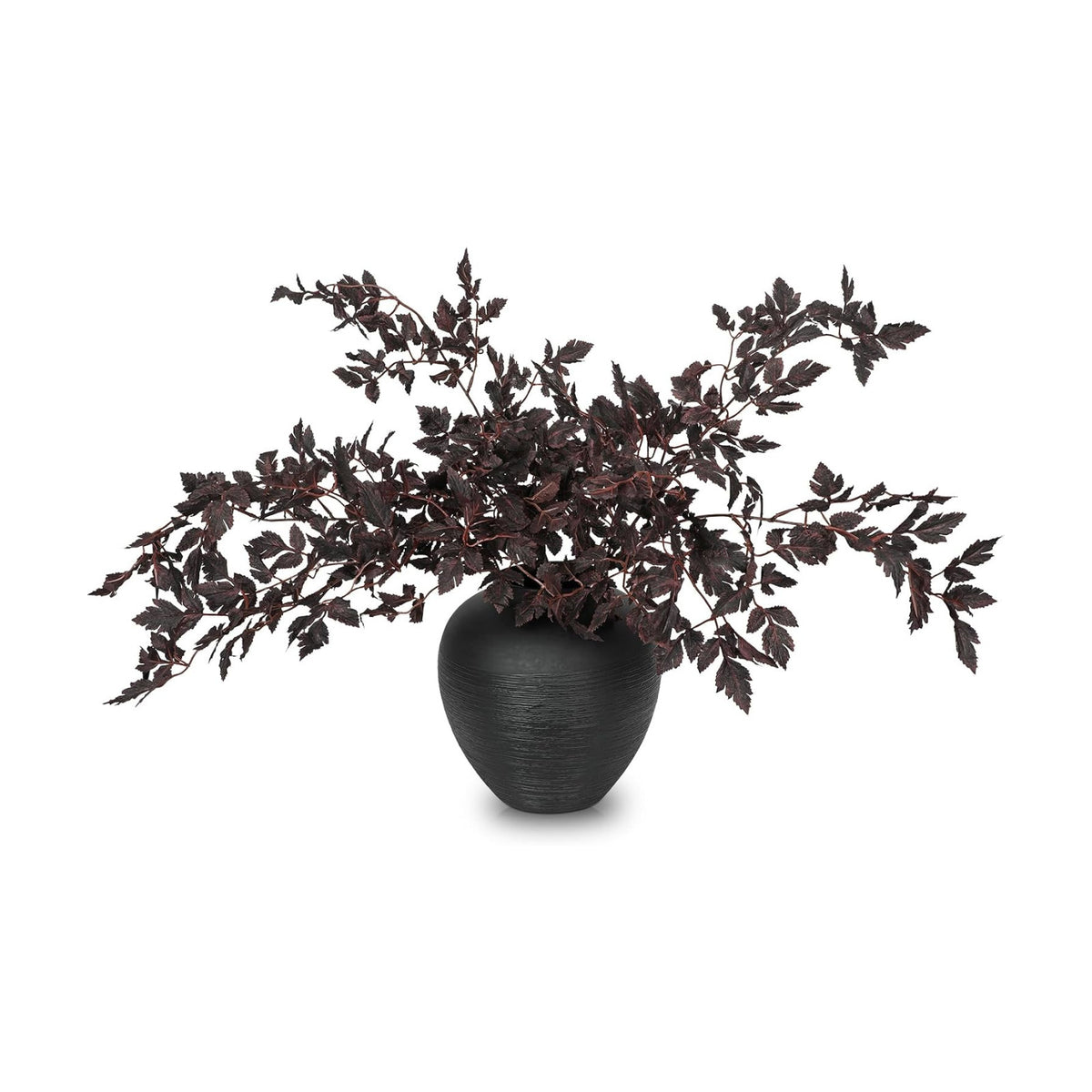 31" Faux Fall Foliage Stems for Vase Artificial Cimicifuga Stems 5Pcs
