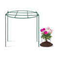 Novabright 1 Pcs 24" H x 20" D Large Peony Cage and Support Grow Through Plant Supports Round Garden Flower Stake