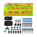 230FT Drip Irrigation System with 1/4" & 1/2" Tubing | Automatic Garden Watering System, Adjustable Spray Nozzles &