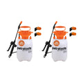Petratools 1 Gallon Pump Sprayer – HD101 Garden Sprayer for Weeds, Lawn Care & Pesticides – 52” Long Hose, 2 Nozzles &