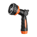 Garden Hose Nozzle Heavy Duty -Thumb Control Spray Nozzles for Garden Hose High Pressure, 7 Patterns Water Hose Nozzle