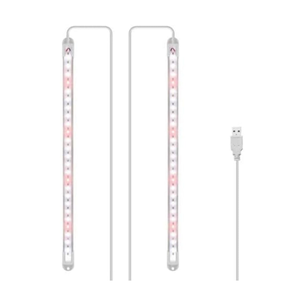 LED Grow Light Strip for Indoor Plants, Full Spectrum Sunlike Plant Lights Growing Lamps for Hydroponics Succulent Veg and Flowers (Not Includes Adapter) - 2 Packs