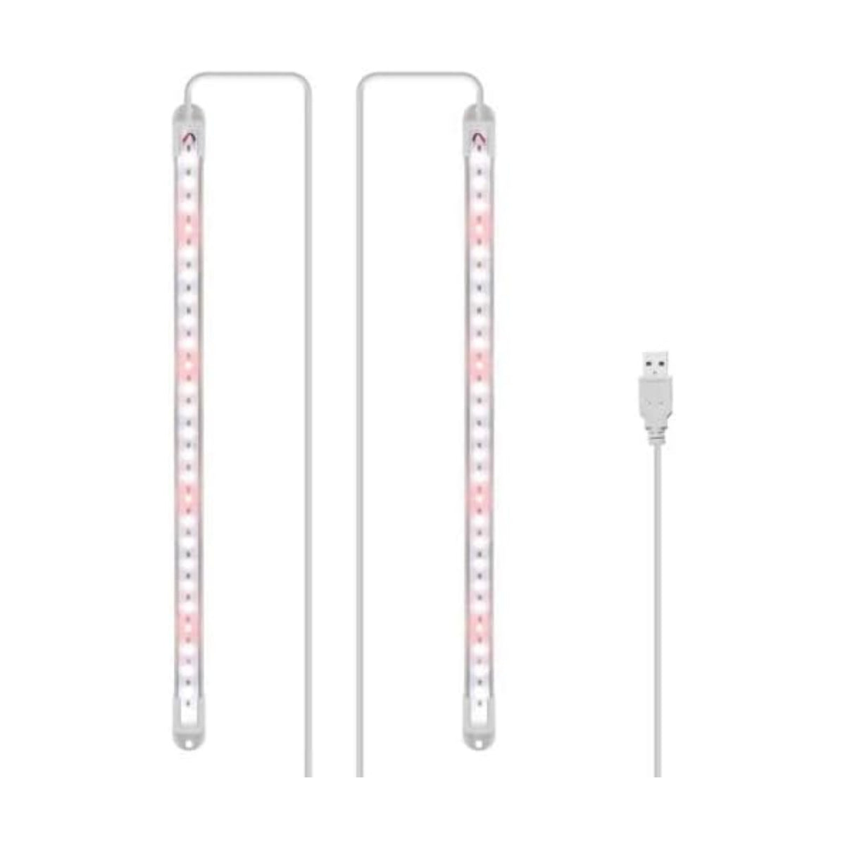 LED Grow Light Strip for Indoor Plants, Full Spectrum Sunlike Plant Lights Growing Lamps for Hydroponics Succulent Veg and Flowers (Not Includes Adapter) - 2 Packs