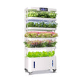 Large Hydroponics Growing System,148 Pod Vertical Indoor Garden Tower | hydroponic tower, Full-Spectrum Grow Lights