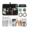 Bonsai Tools Set, 20-Piece Bonsai Tools Set with Waterproof Repotting Mat, Pruning Shears, Scissors & Training Wire
