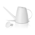 Plastic Watering Can - for Indoor and Outdoor House Plant Garden - with Long Spout - 1/2 Gallon - White