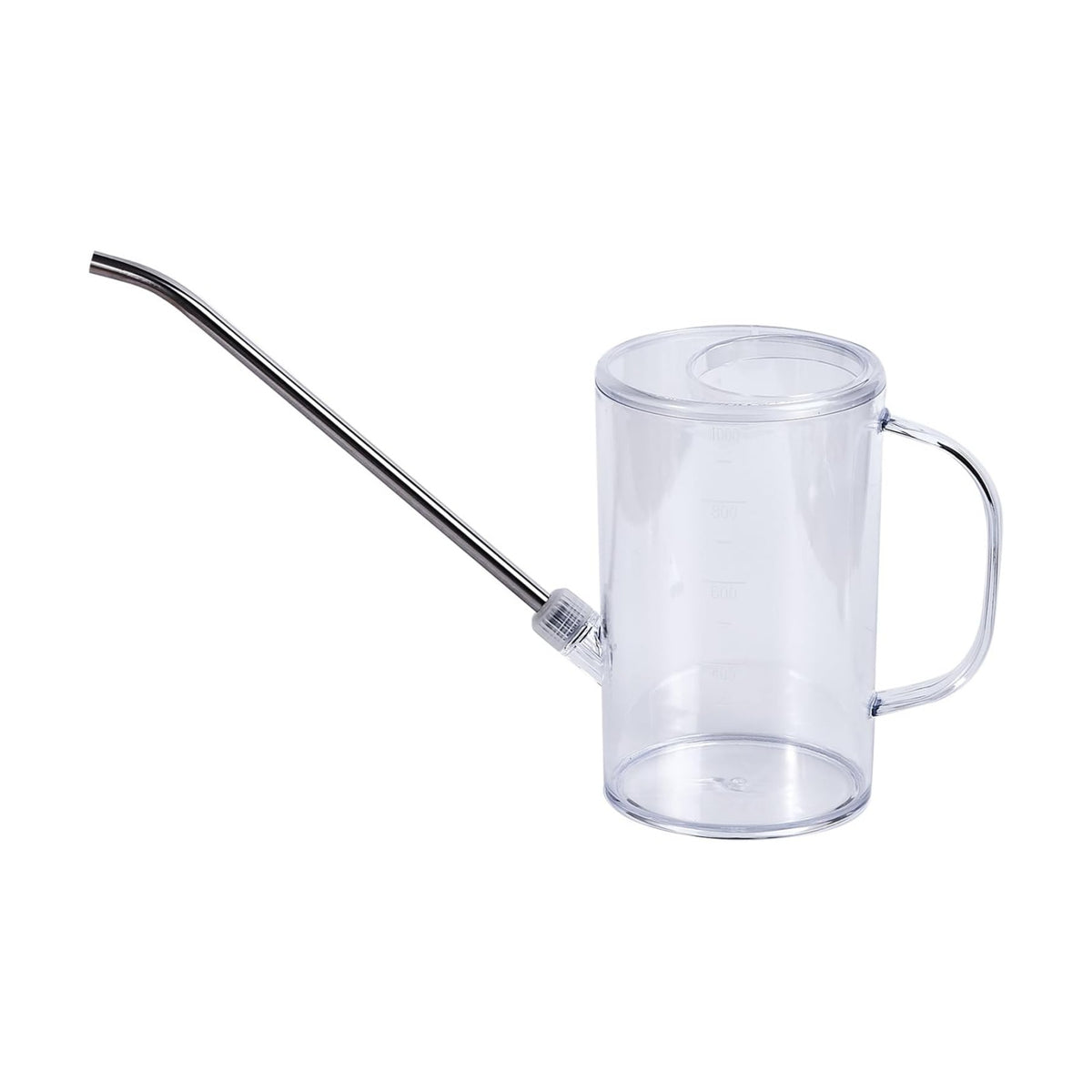 Plastic Watering Can - Small with Long Spout - 1/4 Gallon - 32 Oz - White