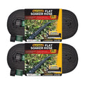 Flat Soaker Hose 25FT 2-Pack for Garden Beds, Drip Irrigation Hose for Efficient & Effective Watering – Soaker Hoses
