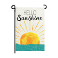 Summer Hello Sunshine Garden Flags 12x18 Double Sided Small Yard Flag for Outside Decorations Outdoor Lawn Flags