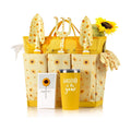 Garden Tool Set with Sunflower Print, Heavy Duty Gardening Hand Tools with Garden Tool Bag,Gardening Gifts for