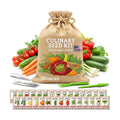 Vegetable/Herb Seeds Variety Pack - 30 Heirloom Seed Gift Kit - Made in USA