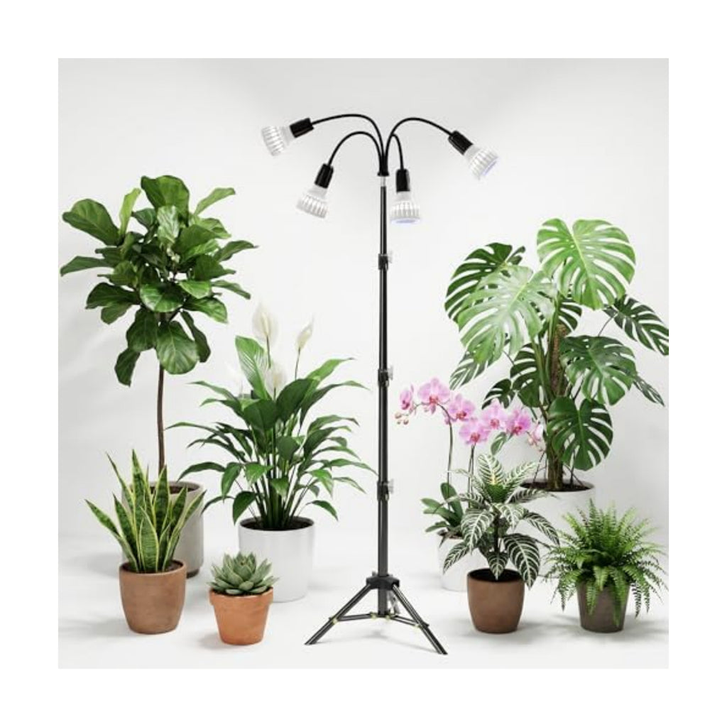 Grow Light, 5500K (320 Watts Equiv) White Full Spectrum Plant Growing Lamp for Indoor Plants,LED Bulbs Replaceable
