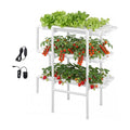VEVOR Hydroponics Growing System Kit, 3-Tier 108 Sites UPVC Pipe Hydroponic Grow Kit with Timed Irrigation, Thickened