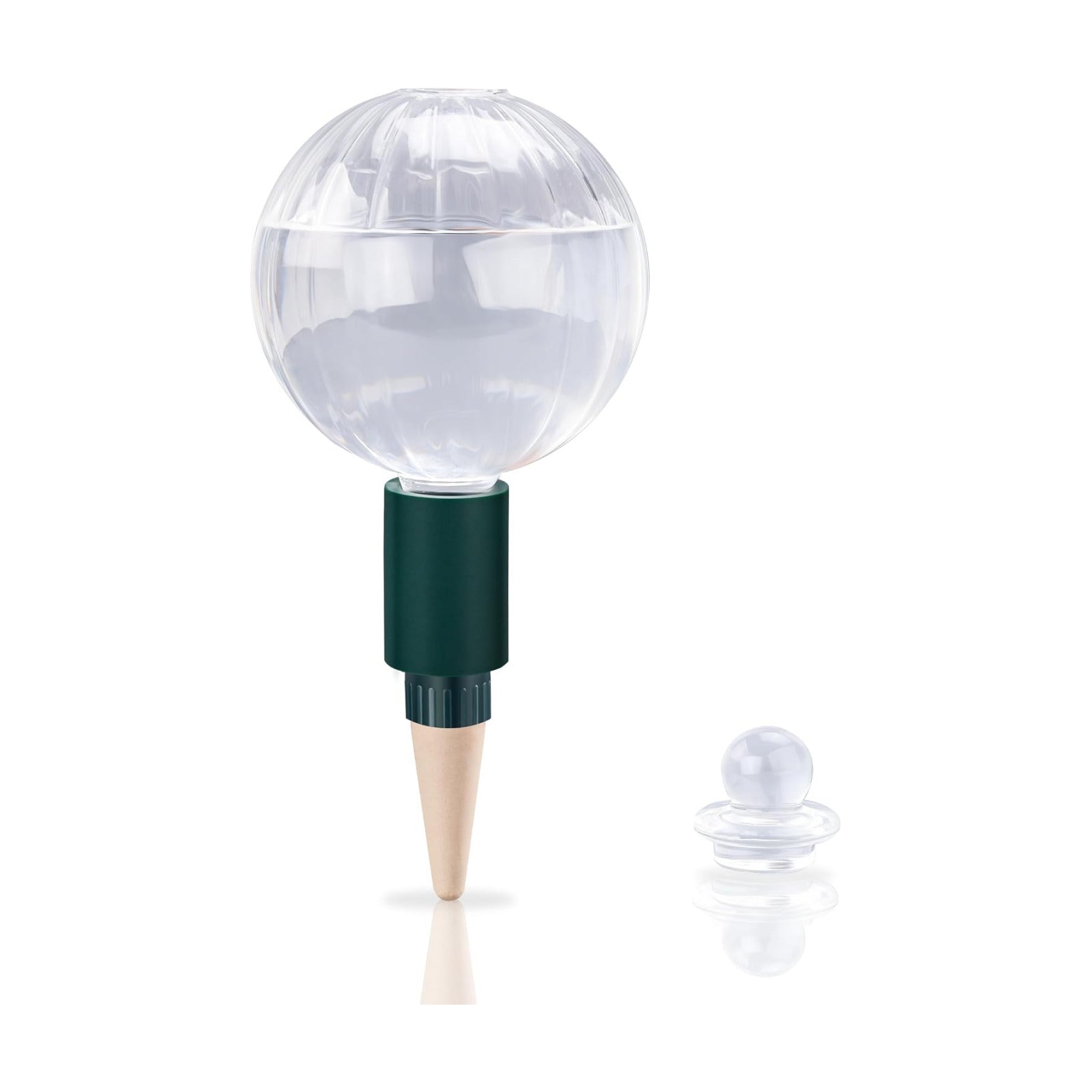 Soilagua 23 oz Extra Large Top Fill Watering Globe with Terracotta Spikes | Top Fill Design, Slow Release Watering
