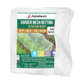 AlpineReach Garden Netting Ultra Fine Mesh 10 x 50 ft - Durable Protection Barrier Net Cover for Vegetable Plants