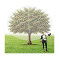 1Pcs 15ft x 15ft Extra Large Fruit Tree Netting Cover with Zipper and Drawstring Garden Plant Protector Bird Barrier
