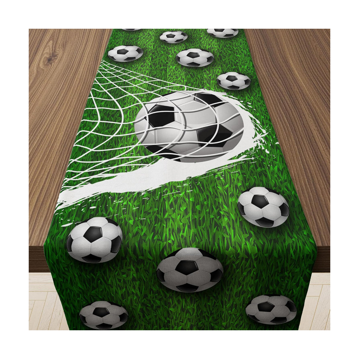 World Game Cup Decorations 2026 - Soccer Game Day Table Runner | Soccer Party Decorations Favors Supplies Merchandise Decor for Birthday Kitchen Dining Room Home