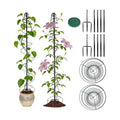 2 Pack Spiral Metal Trellis for Climbing Plants Outdoor-75 Adjustable | Plants Trellis Support, Metal Garden Trellis