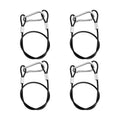4pcs Hanging Chain Cable with Climbing Hooks