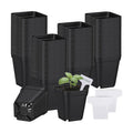 GREANER 120PCS Nursery Pots for Plants, 2.7 Inch Seed Starting Pots with 20 Packs Plant Labels, Durable Planting Pots