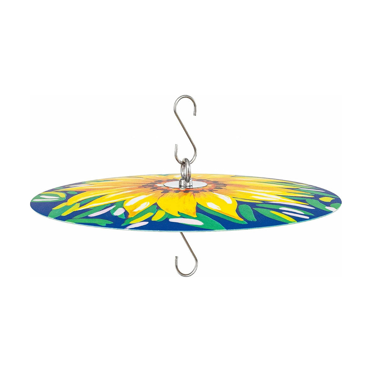 MEKKAPRO Bird Feeder Baffle & Rain Guard, 32cm Weatherproof, Yellow