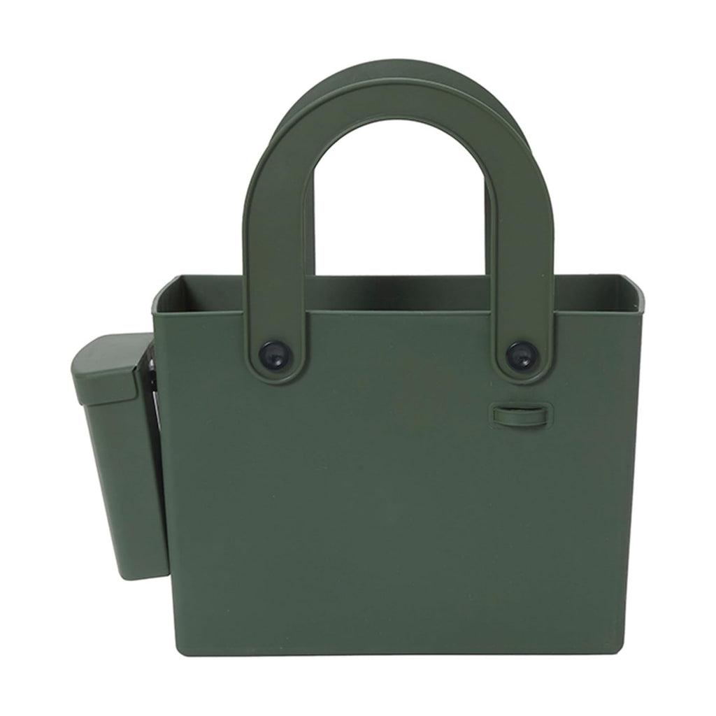 Hachiman Garden Tool Bag, Waterproof Gardening Tote | Interior Partition and Removable Pouch, Indoor Outdoor Use, Tools