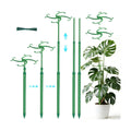 Telescoping Plant Stakes 5Pack 17.3to42.3IN Adjustable MonsteraPlantSupport