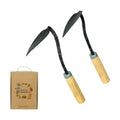 Reencle Homi Korean Hand Hoe (Homi) – Traditional Handmade Hand Plow Garden Tool, Forged Steel Blade & Wooden Handle