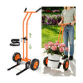 Plant Caddy with Wheels, Plant Dolly Cart, Potted Plant Mover Cart | 187LBS Heavy Duty Plant Dolly with Adjustable