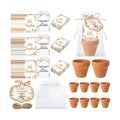 Reallnaive Little Pumpkin Baby Shower Party Decorations Set