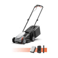 Litheli Electric Lawn Mower Cordless,Grass Cutter Machine for 2800 Sq. Ft.Lawnmower with Brushless Motor, 14.5 In