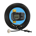 Misters for Outside Patio with Automatic Sprinkler Timer | 50FT Misting System, Extra 10FT Water Pipes,17 Nozzles