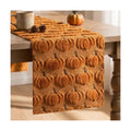 Artoid Mode Caramel Soft Faux Fur Fall Table Runner 13x120 Inch
