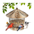 Bird Feeder for Outdoors Hanging, Heavy Duty Metal Wild Bird Feeders