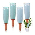 LemonRoad 4 Pack Terracotta Watering Spikes Plant Self Watering Globes Devices Large 17.5 oz Potted Plant Waterer
