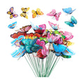 30PCS Butterfly Decorations Outdoor Butterfly Garden Picks for Garden Decor