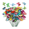 30PCS Butterfly Decor Outdoor Butterfly Garden Stakes for Garden Decor