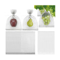 30 Pack 8 x 12 Inches Fruit Protection Wire Mesh Bags | Stainless Steel Wire Mesh, Orchard Garden Vegetable Fruits