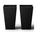 Taper Tall Planters 30 Inch Set of 2, Large Planter for Indoor Outdoor Plants, Modern Flower Pot Containers Large