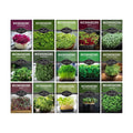 Microgreens Seeds Variety Pack – 15 Heirloom Sprouting Varieties | Indoor Countertop Growing – Broccoli, Radish, Kale