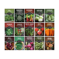 Northern Vegetable Seeds Collection for Planting | 15 Cold Hardy Heirloom Varieties, Frost-Tolerant for Cool Climates &