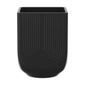 Ceramic Planter, 6 Inch Plant Pot with Drainage, Matte Black | Indoor Outdoor Use, Flower Pot for Plants, Home Garden