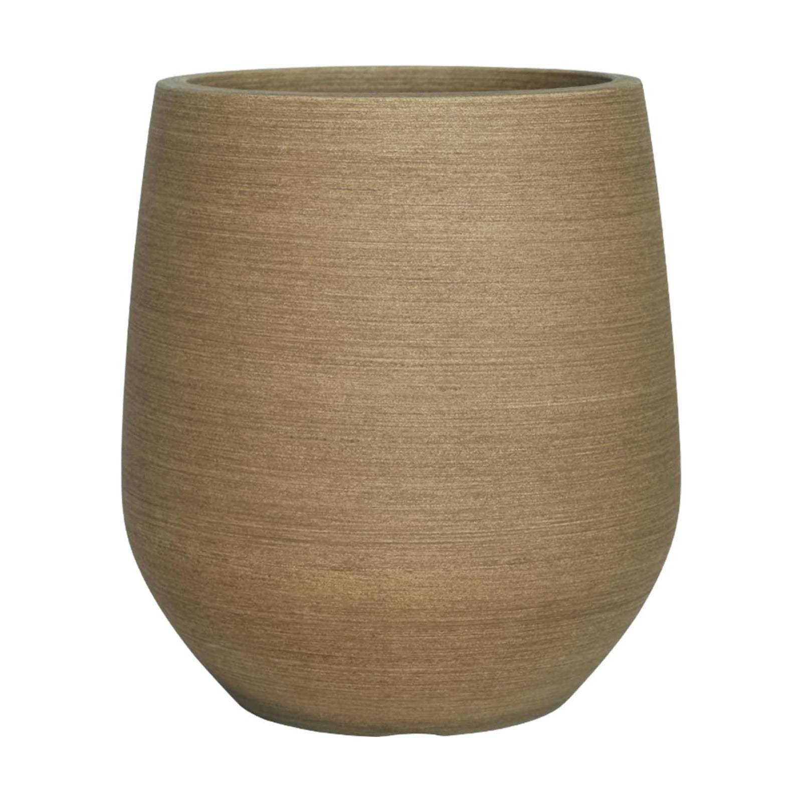 11.8" H Wood-look Plastic Tapered Planters with Drainage Holes and Plug | Indoor/Outdoor Use, UV/Weatherproof