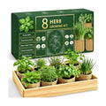 Indoor Herb Garden Kit, Culinary Herb Starter Kit with Seeds & Tools for Beginners, Kitchen Decor, House Warming Gifts