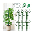 Monstera Plant Support Stakes Indoor - 20 Pack Stackable Garden Trellis for Potted Climbing Pothos Support - Durable