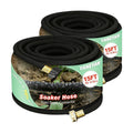 5/8" 15 FT*2 Pack Soaker Hose for Water Drip Irrigation for Lawn | Heavy Duty Construction, Saves 70% Water, Yard