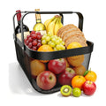 Garden Harvest Basket, Metal Mesh Picking Basket with Attached Handles | No assembly required; attached handles make