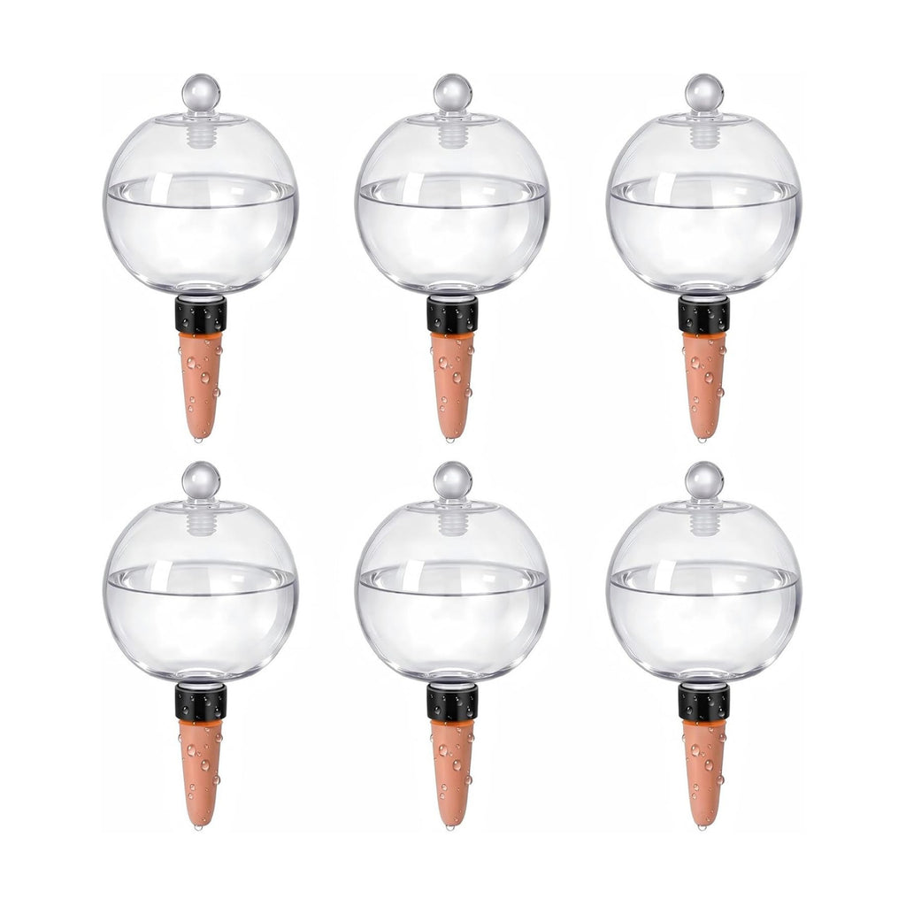 EX-Large Plant Watering Globes with Cover 26oz Top Fill Plastic Water Bulbs Self Watering Planter Inser, Slow Release