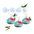Window Hummingbird Feeder with Suction Cup Humming Bird Feeder for Outdoor