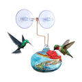 Window Hummingbird Feeder with Suction Cup, Humming Bird Feeder for Outdoor